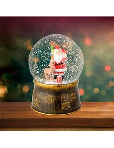 Weihnachtsmann Wasserspinner 17,5 x 13 x 6 cm 2