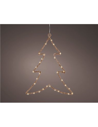 Indoor decorative LED light tree 34 x 46 cm