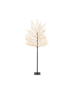 Outdoor illuminated tree with 480 warm LED lights 2