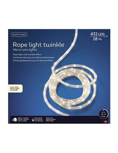 Cordão de luzes com efeito piscante, 432 LEDs, 9 m 2