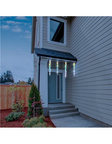 360 cm Outdoor-LED-Vorhang