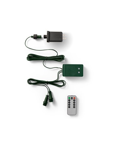 Trasformatore da esterno verde con telecomando 5 m