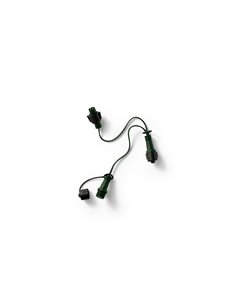 Connecteur extérieur vert en T 40 cm