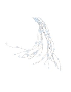 Ghirlanda di micro LED per alberi da esterno, bianco freddo, da 1,8 m 2