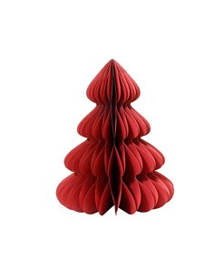 Albero di carta rosso ø72 x 90 cm
