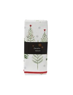 Christmas cotton tablecloth 140 x 0.10 x 180 cm 2