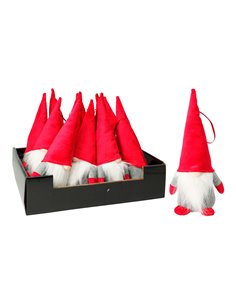 Gray gnome and red hat 8 x 22 cm