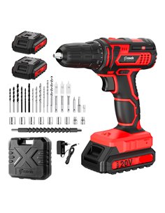 Kit trapano a percussione CID2051BCA da 20 V con batterie e accessori