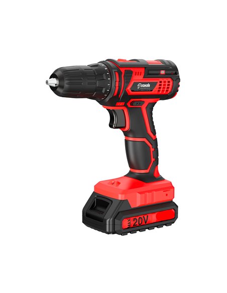 CID2051BCA 20V hammer drill case kit with batteries and accessories
