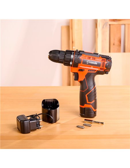 12V Drill Driver CSC1205BC with Case and Accessories