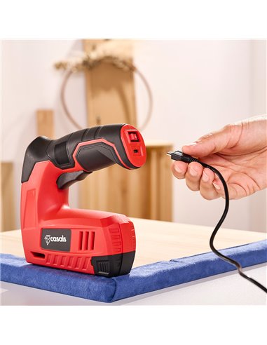 CSG3620 4V 1.3AH Cordless Stapler/Nailer with USB Charging