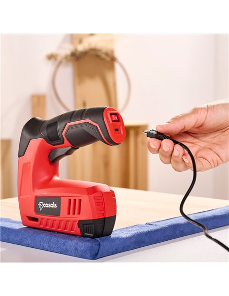 CSG3620 4V 1.3AH Cordless Stapler/Nailer with USB Charging