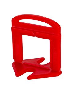 Collier de serrage Delta Level System 3 mm/6-15 mm, rouge, sachet de 100 unités