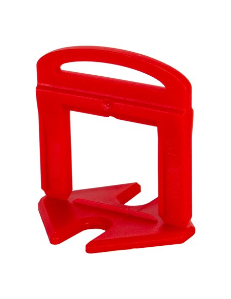Delta Level System Kabelbinder 3 mm/6-15 mm, rot, Beutel à 100 Stück