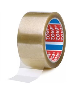 ROLLO PRECINTO TRANSPARENTE 132mt x50mm TESA 2