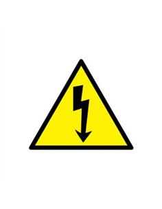 SEÑAL ADH. RIESGO ELECTRICO 10x15cm RD36607