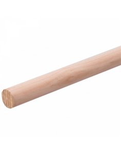 MANGO MADERA CEPILLO BARRENDERO 120x28mm SIN ROSCA 1994 2