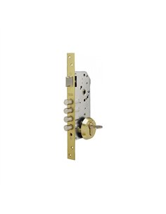 CERRADURA SEGURIDAD R100B566E 50mm T60 FRENTE ORO TESA