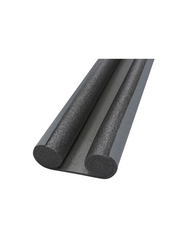 BURLETE PUERTA DOBLE GRIS 25x950mm 1470 GEKO