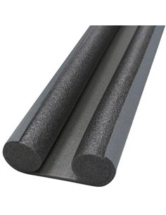 BURLETE PUERTA DOBLE GRIS 25x950mm 1470 GEKO 2