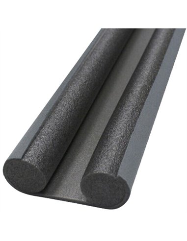BURLETE PUERTA DOBLE GRIS 25x950mm 1470 GEKO