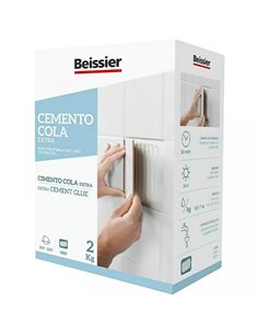 CEMENTO COLA BLANCO 2kg FLEXIBLE 70164-001 BEISSIER