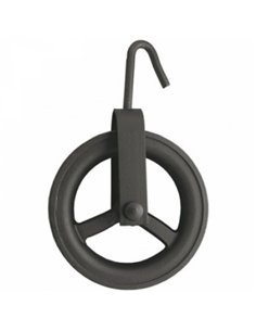 POLEA POZO HIERRO FUNDIDO 20cm 30200 2