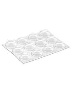 BLISTER 14 GOTA SILICONA TRANSPARENTE 12mm 4051-2 INOFIX 2