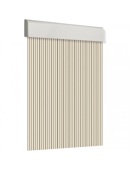 CORTINA PUERTA 120x210cm PLANA TOSCA nº2 BEIG-MARRON