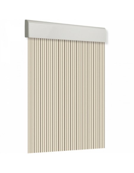 CORTINA PUERTA 120x210cm PLANA TOSCA nº2 BEIG-MARRON