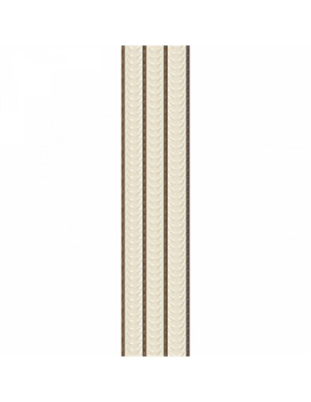 CORTINA PUERTA 120x210cm PLANA TOSCA nº2 BEIG-MARRON