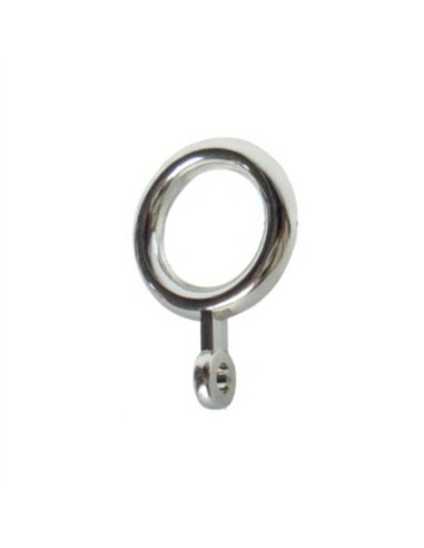 CAJA 100 ANILLA TUBO CROMADA 12mm ref 3982/73314