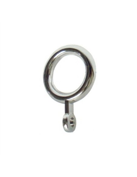 CAJA 100 ANILLA TUBO CROMADA 12mm ref 3982/73314