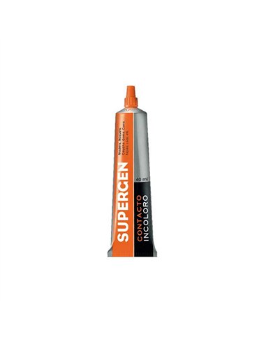 TUBO COLA CONTACTO INCOLORO 40ml 62601-00000-01 SUPERGEN