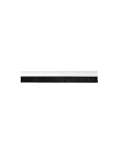 BURLETE BAJO PUERTA PVC RIGIDO BLANCO 1mt GEKO