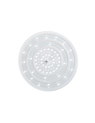 REJILLA FREGADERO SILICONA BLANCA 12cm 8183 WENKO