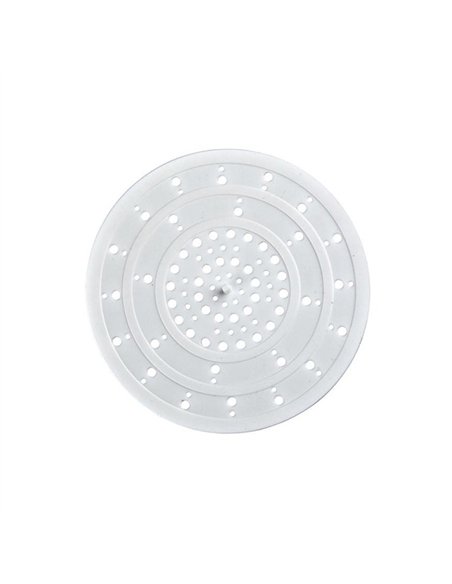 REJILLA FREGADERO SILICONA BLANCA 12cm 8183 WENKO