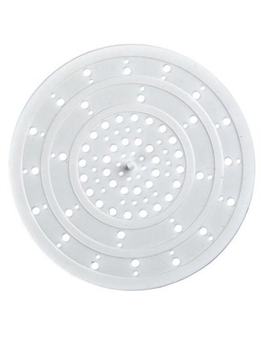 REJILLA FREGADERO SILICONA BLANCA 12cm 8183 WENKO