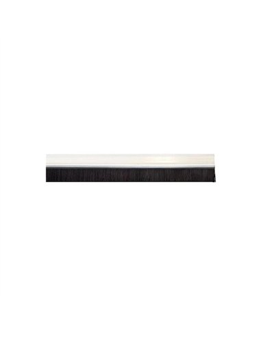 BURLETE BAJO PUERTA PVC RIGIDO TRANSPARENTE 1mt GEKO