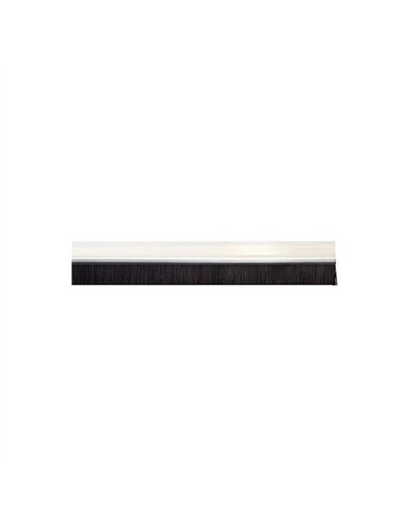 BURLETE BAJO PUERTA PVC RIGIDO TRANSPARENTE 1mt GEKO