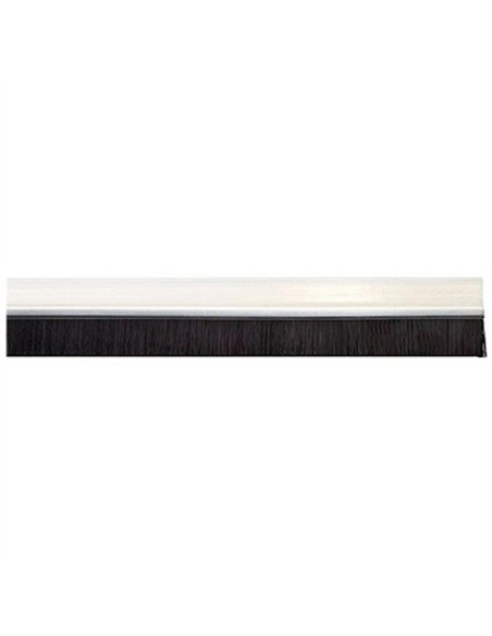 BURLETE BAJO PUERTA PVC RIGIDO TRANSPARENTE 1mt GEKO