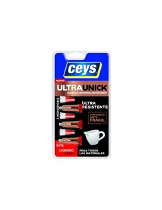 ULTRAUNICK ADHESIVO INSTANTANEO TRIO 3x1gr 5040203 CEYS