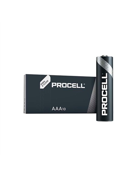 CAJA 10 PILAS LR06 AA ALKALINA INDUSTRIAL DURACELL PROCELL