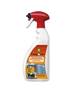 SPRAY LIMPIACRISTALES ESTUFAS ESPUMA 750ml FUEGONET MASSO 2