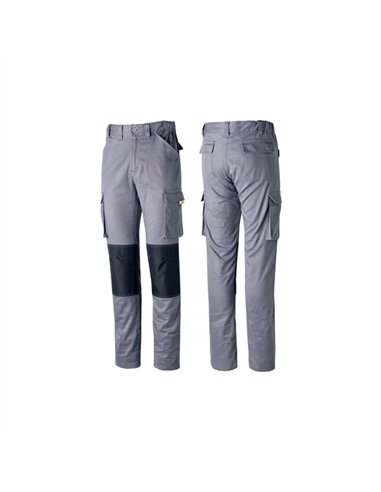 PANTALON TRABAJO GRIS DEPORTIVO TALLA 40  588-PSTRG