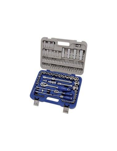 JUEGO MALETA 109pcs LLAVES VASO 1/2-1/4 130-109-4 IRIMO