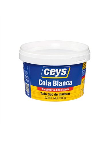 BOTE COLA BLANCA MADERA 500gr 501703 CEYS