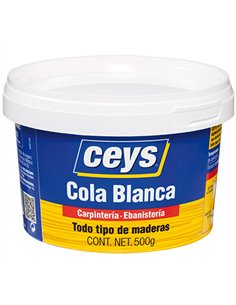 BOTE COLA BLANCA MADERA 500gr 501703 CEYS 2