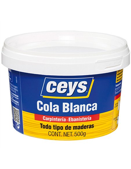 BOTE COLA BLANCA MADERA 500gr 501703 CEYS