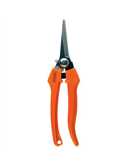 TIJERA VENDIMIA FIBRA HOJA RECTA INOX 18cm 1261 ALTUNA
